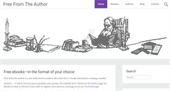 Desktop Screenshot of freefromtheauthor.com